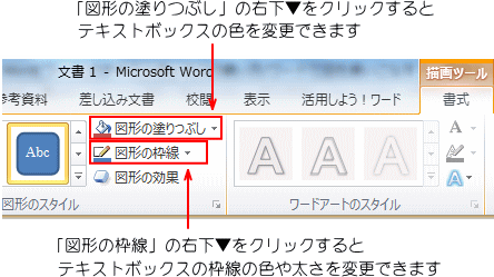 Word ワード のテキストボックスの使い方 ワードで図を使いこなす